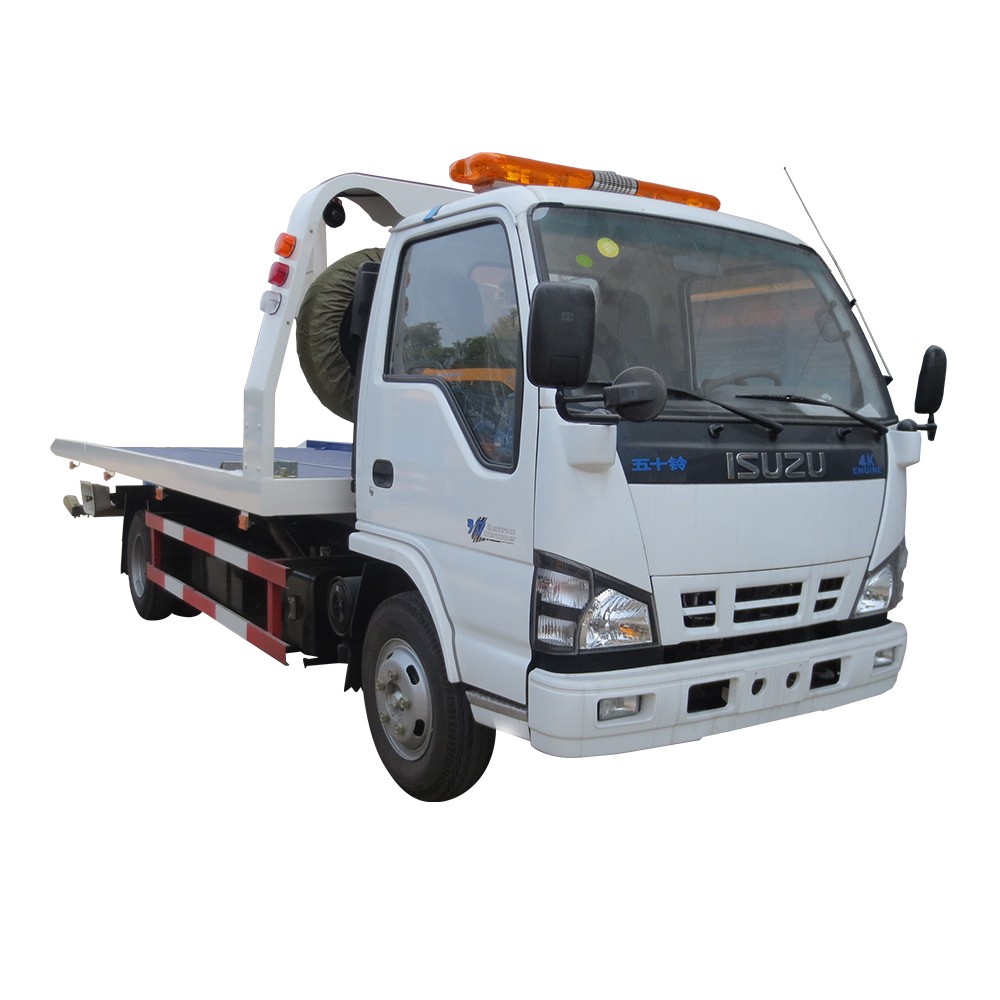 5トンフラットベッドレッカー車